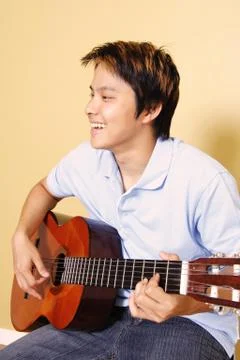 Guitar player Stock Photos