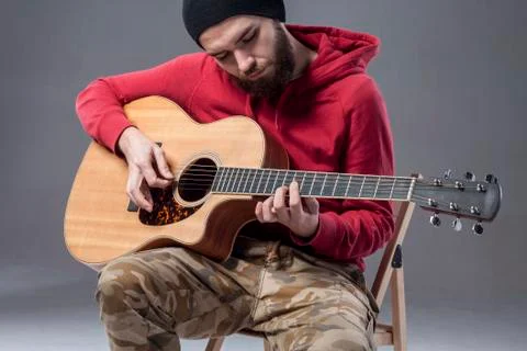 Guitar player Stock Photos