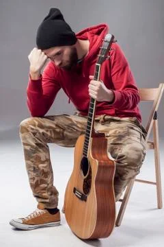 Guitar player Stock Photos