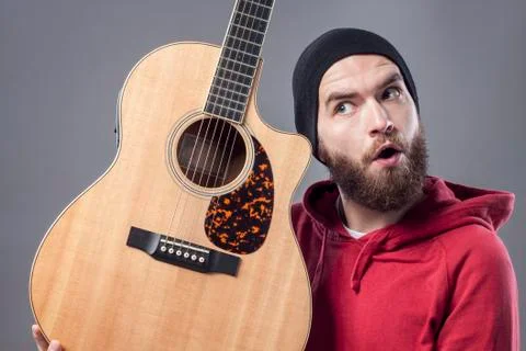 Guitar player Stock Photos