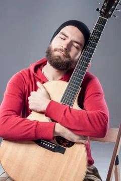Guitar player Stock Photos