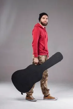 Guitar player Stock Photos