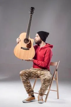 Guitar player Stock Photos