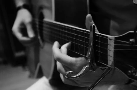 Guitar player 写真素材