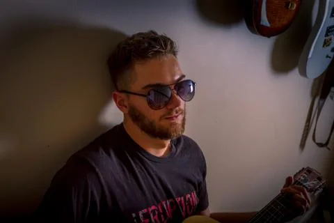 Guitar Player Stock Photos