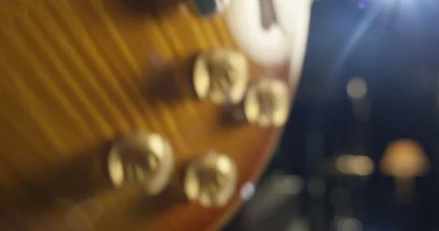 Guitar player playing guitar Stock Footage 114833835