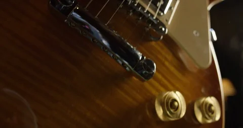 Guitar player playing guitar Stock Footage 114834084