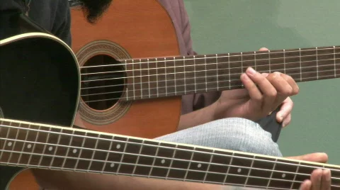 Guitar players Stock Footage 417824