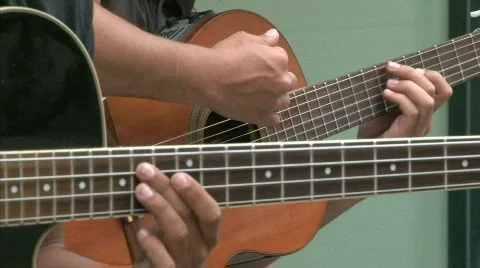 Guitar players Stock Footage 418432