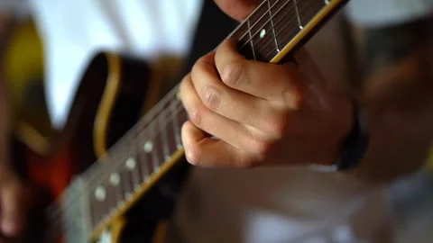 Guitar playing Stock-Footage 271347586