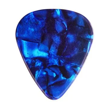 Guitar plectrum 库存照片