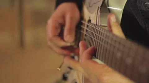 Guitar Solo Stock Footage
