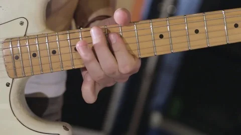 Guitar Solo Stock Footage 81957389