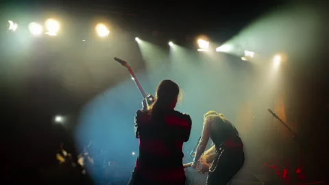 GUITAR solo Stock Footage 159149365