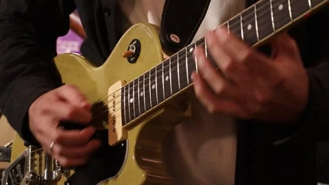 GUITAR SOLO Stock Footage 320322214