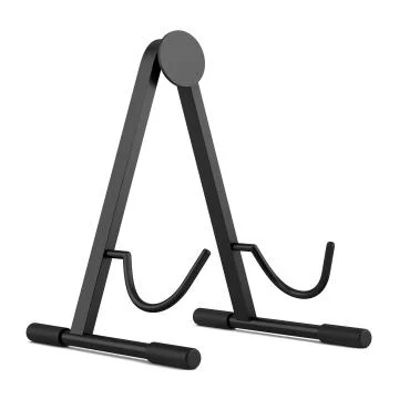 Guitar stand isolated on white background Stock Illustration