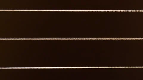 Guitar String #6 Stock Footage 65304023