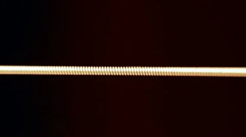 Guitar String Stock Footage 12337013