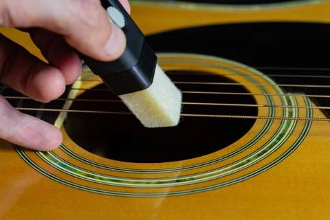 Guitar String Lubricant Stock Photos