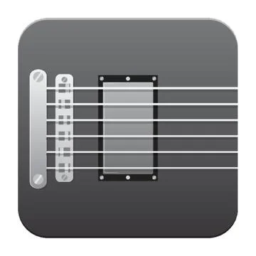 Guitar Strings 스톡 일러스트