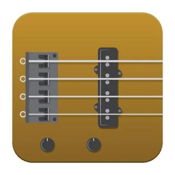 Guitar Strings Stock Illustration