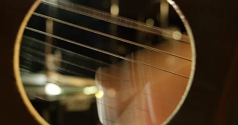 Guitar strings, large 動画素材 114837521