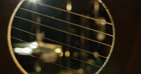 Guitar strings, large Vidéo 114932086