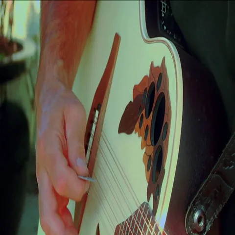 Guitar Strumming Stock Footage 69527883