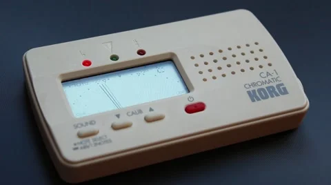 Guitar tuner 스톡 동영상 53190738