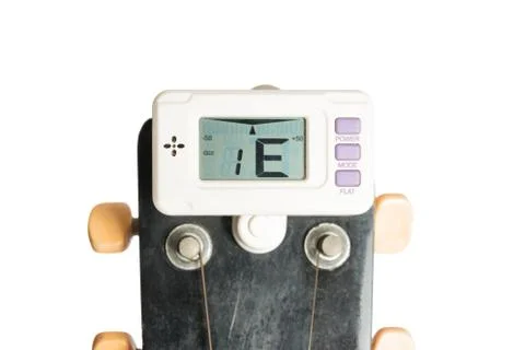 Guitar tuner Stock Photos