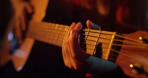 Guitar Tuning, Closeup Vidéo 99102627