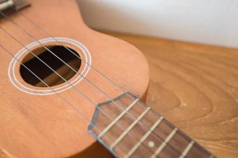 Guitar, ukulele Stock Photos