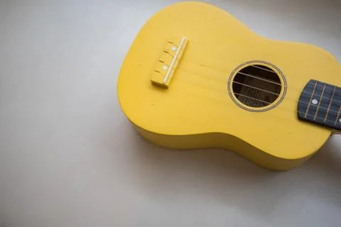 Guitar, ukulele Stock Photos