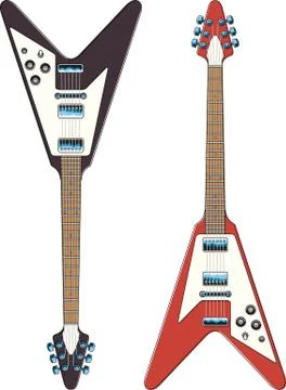 Guitar Vector Illustration Stock Illustration