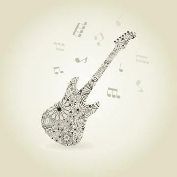 Guitar7 Stock Photos