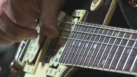 Guitare 13 Stock Footage 7130463