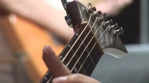 Guitare 17 Stock Footage 7130476