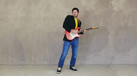 Guitarist 库存影片 12366944