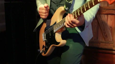 Guitarist Stock Footage 40451032