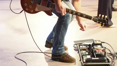 Guitarist Stock Footage 76164368