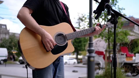 Guitarist Playing Stock-Footage 293174352