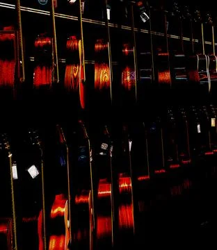 Guitars Abstraction2 Stock Photos