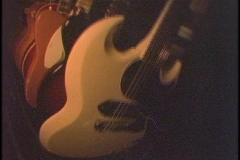 Guitars amps Stock Footage 70021