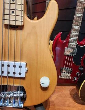 Guitars on Display Stock Photos