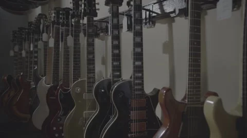 Guitars Stock Footage 275537040