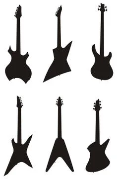 Guitars Stock Illustration