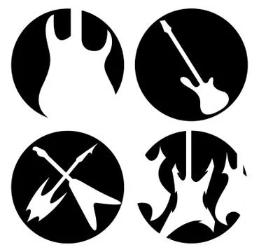 Guitars Stock Illustration