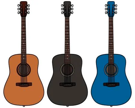 Guitars Stock Illustration