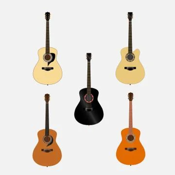 Guitars Stock Illustration