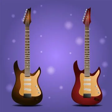 Guitars Stock Illustration